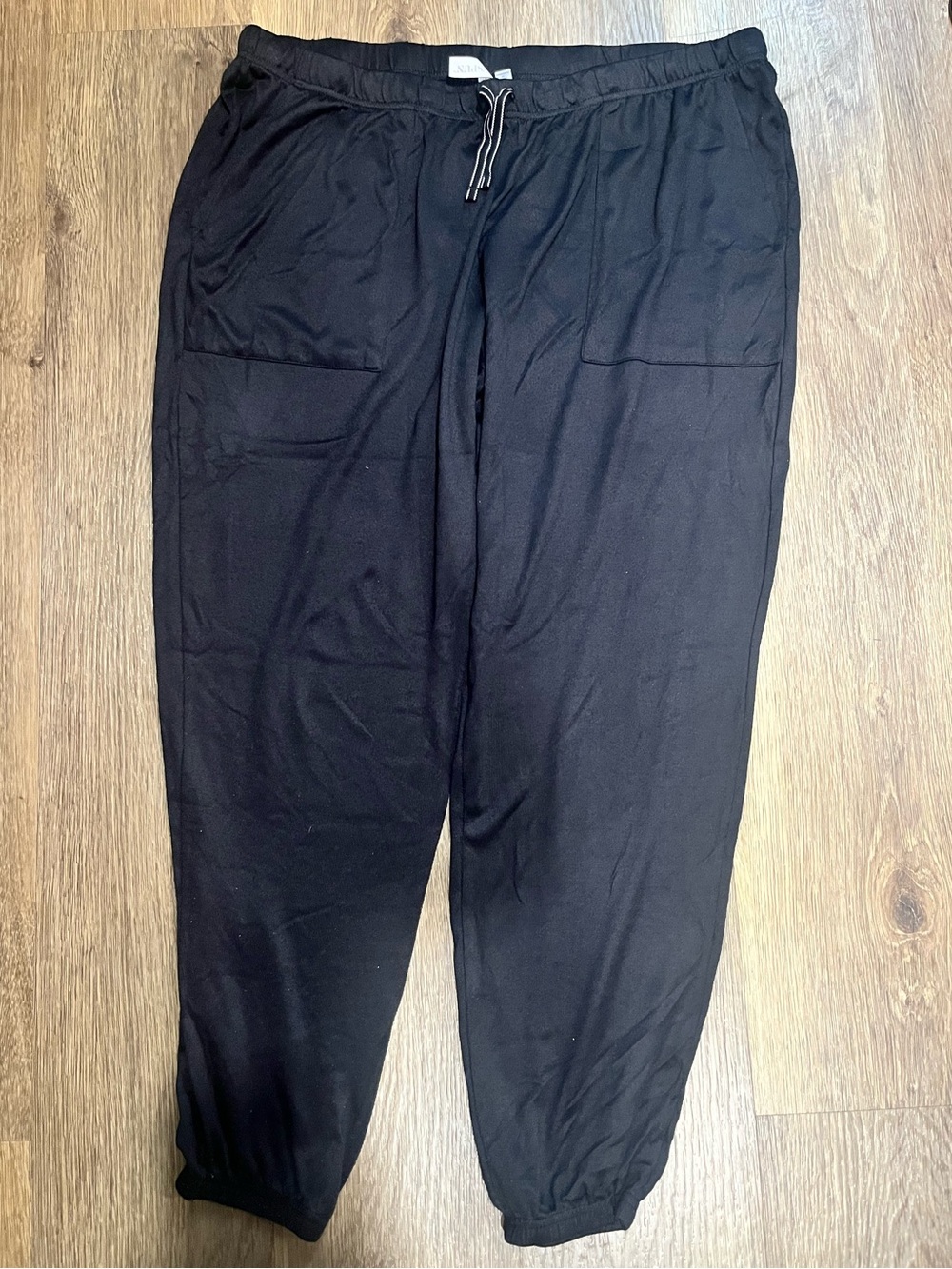 Women's Black Lounge Pajama Jogger Pants